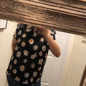 Loft floral shirt size large